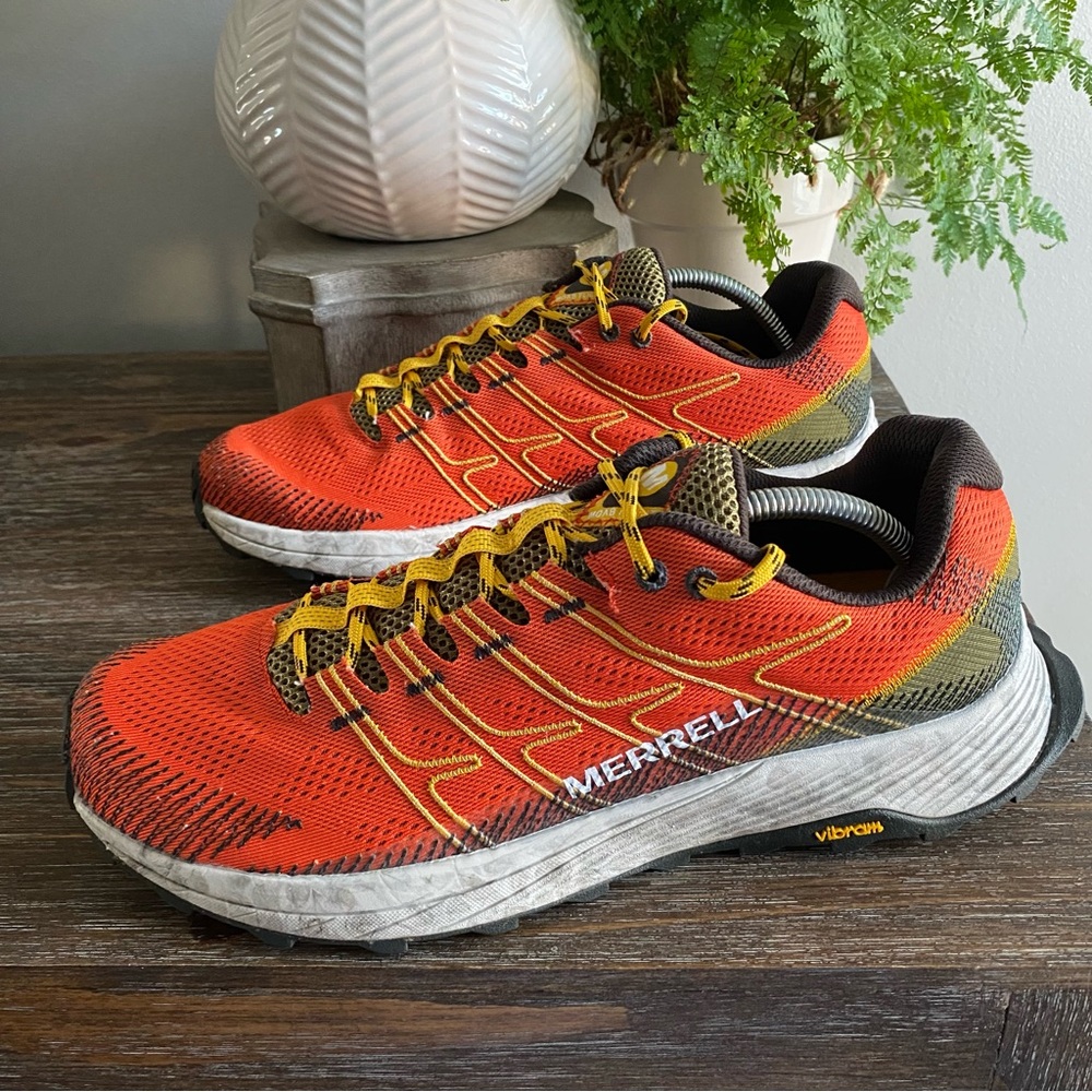 Merrell Moab Flight Outdoor Lightweight Trail Running Shoes Sneakers Mens 11 - Picture 3 of 11